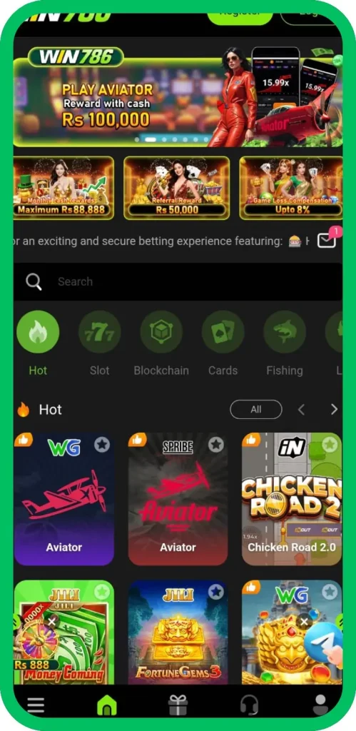 Win786 Game Categories